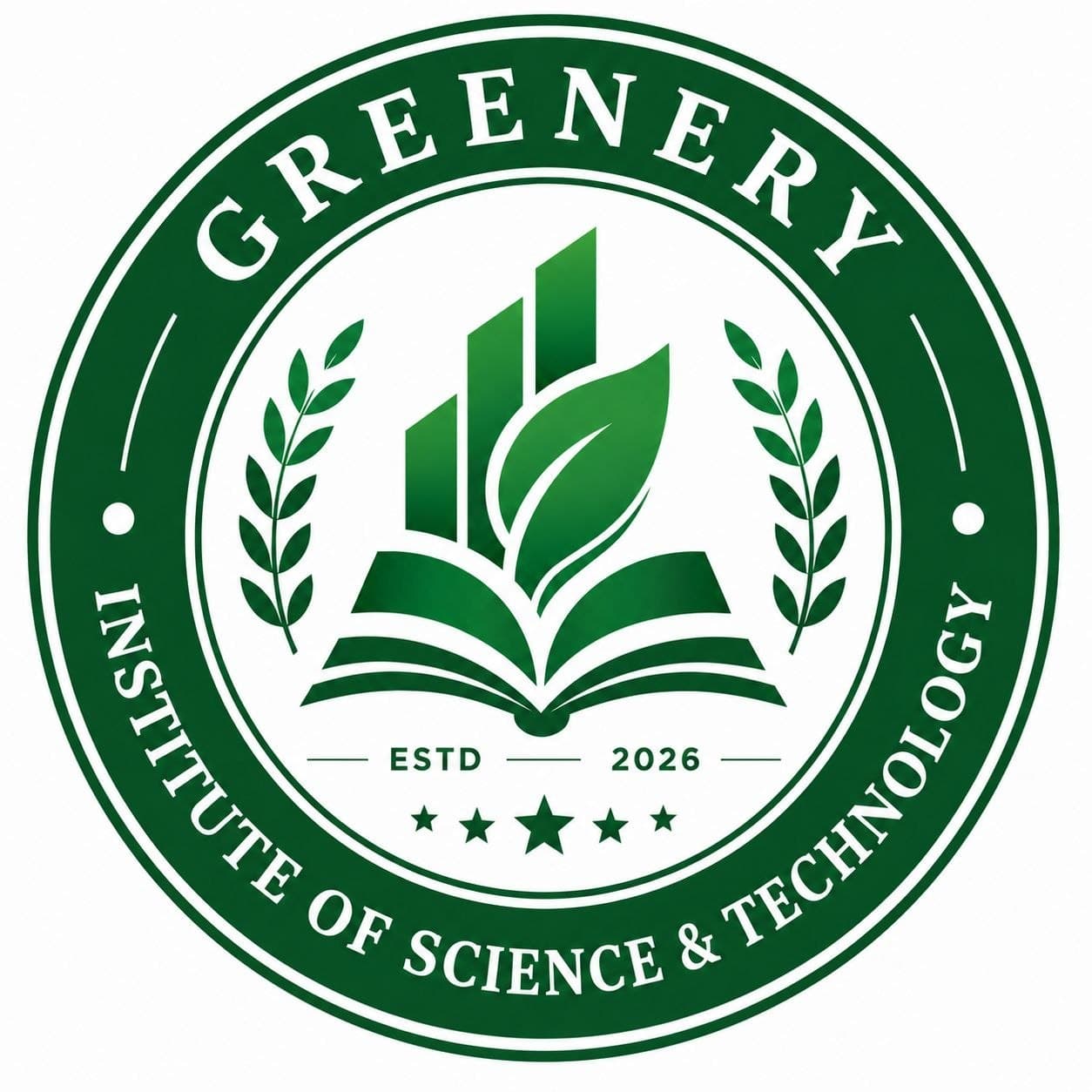 Greenery Institute of Science and Technology logo